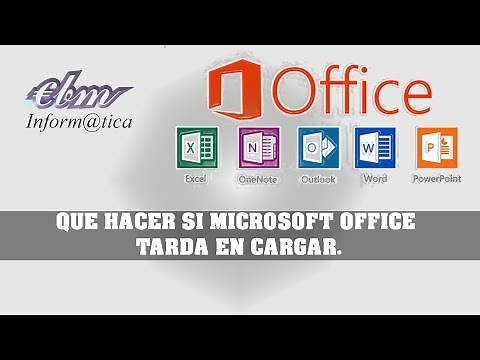 WHAT TO DO IF MICROSOFT OFFICE IS SLOW TO LOAD