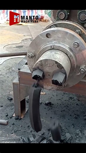 commercial charcoal production line supplier #africancountry #biomasscharcoalmachine #machine