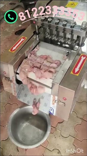Automatic chicken cutting machine|meat cutting machine|chicken cutting machine|Country 🍗 cutting