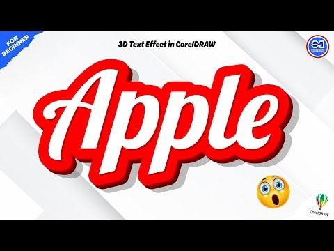 Typography design in CORELDRAW for beginners CorelDraw Tutorial