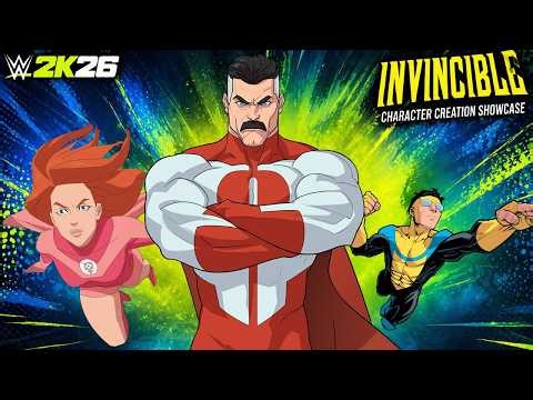 I Made the Invincible Universe in WWE 2K26… (Invincible Characters Showcase)