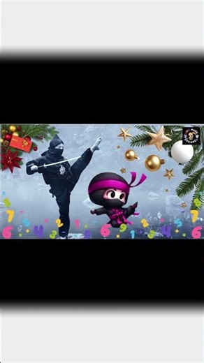 Ninja Count and Kick | Counting Song for kids #kidsshorts #kidsmusic #preschool #ninja #counting