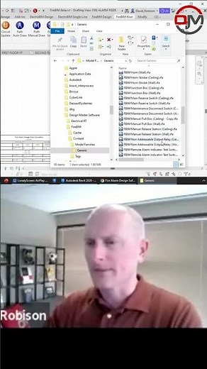 Fire Alarm Sprinklers, Ducts, Test Stations in Revit