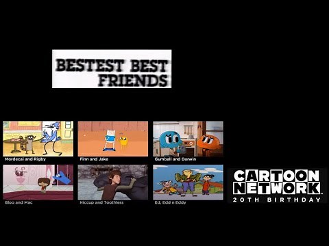 Cartoon Network 20th Birthday - Bestest Best Friends Promo (U.S.A.)