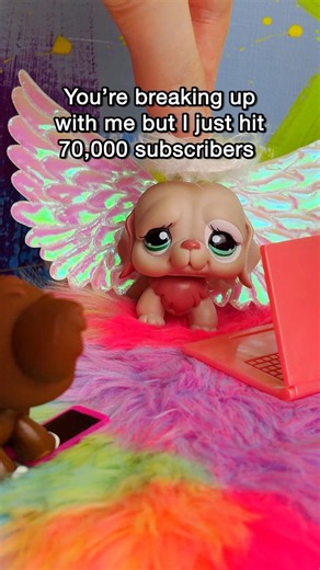 70k?!? Still feels surreal😭💖✨ #shorts #littlestpetshop #lps