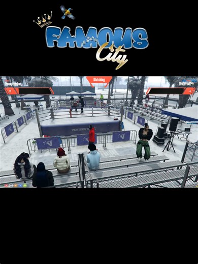 Gang Boxing Match | Famous City RP. #famouscityrp #gtarp #fivem #roleplay