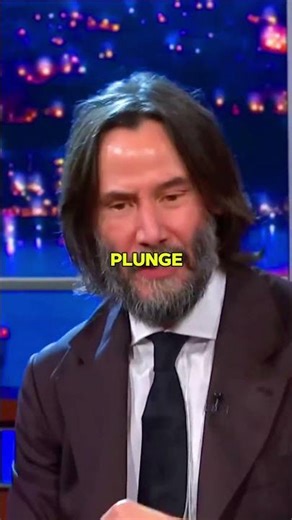 Keanu Reeves' Most Unexpected On-Set Injury #shorts #keanureeves #interview