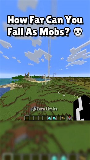 No Limitz on Instagram: "How Far Can You Fall As Mobs? 💀🥀 #fyp #minecrafter #minecraft #minecrafters #viral #trending #foryoupage #minecraftjava #minecraftmemes #darkhumor"