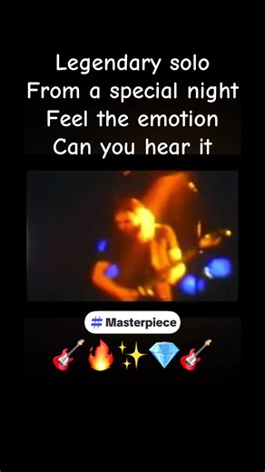 Emotional Guitar Solo by David Gilmour