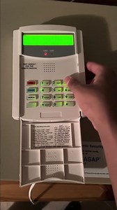 Ademco 6139B keypad demonstration