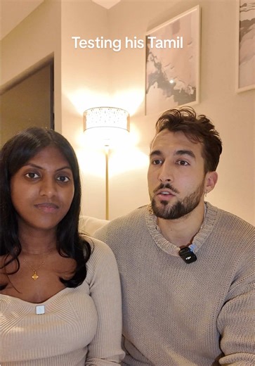 Testing His Tamil Language Skills: Fun Questions