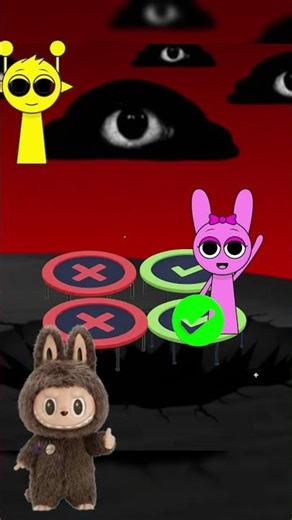 Sprunki vs Labubu Trampoline Challenge