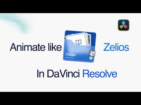 How To Animate Like ZELIOS In DaVinci Resolve (SaaS Animation Tutorial)