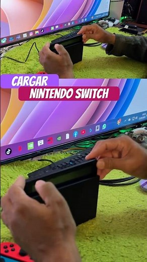 Cómo cargar un Nintendo switch?