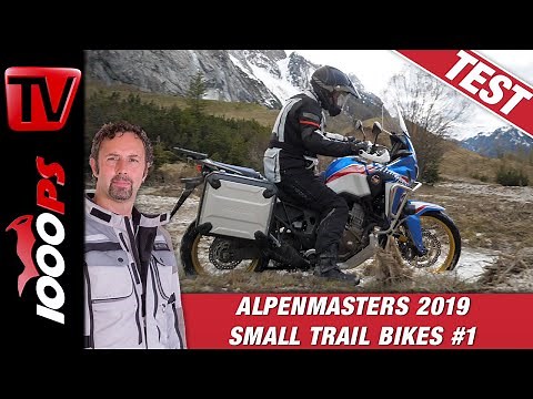 Honda CRF 1000 L AfricaTwin 2019 im Vergleich - Alpenmasters Enduro Mittelklasse 1/4