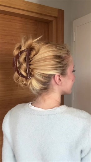 Creative Messy Bun Styles with Hair Clips