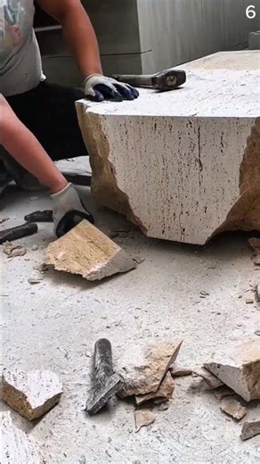 Alat pahat super kuat yang dapat membelah batu dengan mudah #shorts