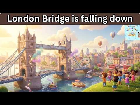 London Bridge is Falling Down New Fun Nursery Rhyme for Kids Cartoon Animation Rhymes for Children
