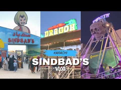 Sindbad’s Amusement Park Karachi Vlog | Crazy Rides & Family Fun 🎡