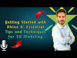 Getting Started with Rhino 8: Essential Tips and Techniques for 3D Modeling