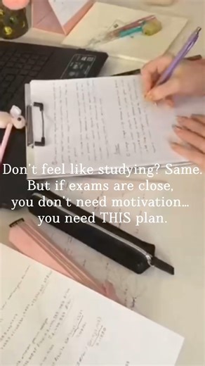 No Motivation? Study Like This Anyway. 🎀✨ #aesthetic #studyroutine #study #studymotivation#studytime