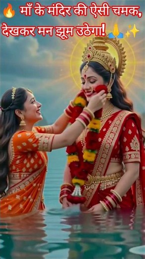 ✨ चमके मंदिर तोहार हो जगदंबे भवानी 🙏 | Bhojpuri Devi Bhajan | Mata Rani Bhakti Song 2026 #shorts