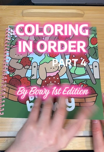 PART 4 | COLORING IN ORDER | @bybowybooks first edition This was my first time attempting to incorporate a bit of a theme and it was so so fun! I love how this one came out and so glad I was able to cover up my disastrous border with glitter 😅 @Ohuhuart #coloringinorder #colorwithme #northernlightstutorial #polarexpress