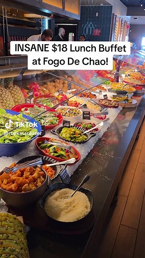 Amazing $18 Lunch Buffet at Fogo De Chao