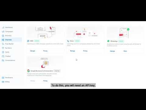 Kaleyra SMS - Demo Series | 08 | API Key Generation