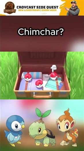 Should You Chose Turtwig, Chimchar, or Piplup in Pokémon BDSP? 🍃🔥💧 #pokemon