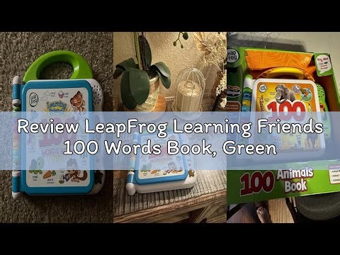 Review LeapFrog Learning Friends 100 Words Book, Green