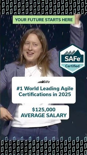 The Best Agile Certification in 2025 | #agile #scrum #certification #shortvideo #trendingshorts