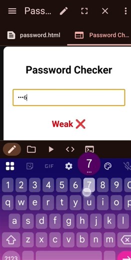 🔐 Password Strength Checker