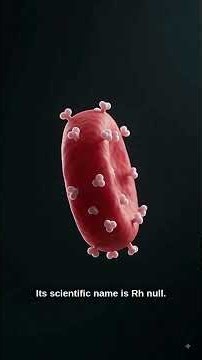 Golden Blood: The Rarest Blood Type on Earth #blood #goldenblood