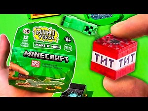 MAKING TNT WITH KINETIC SAND! 🧨💥 WATCH OUT, IT EXPLODES! Minecraft Miniverse Series 1