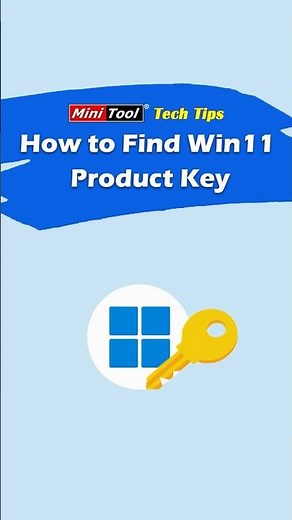 How to Find Windows 11 Product Key? #windowstips #windows