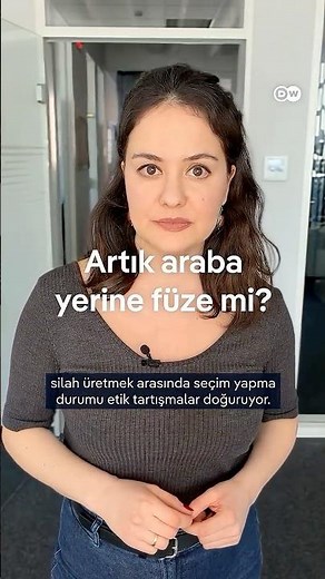 Alman ekonomisi: Artık araba yerine füze mi?
