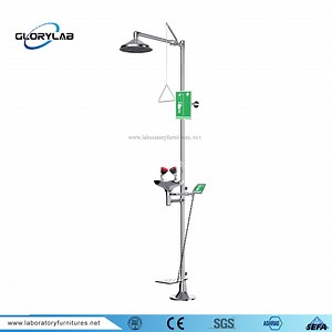 [Hot Item] Laboratory Stainless Steel Safety Shower Emergency Shower (JH-EW005S)