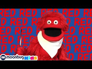 Red-Red-Red Monkey Song! | The Ring-a-Tangs | Puppet Show! | Learn Colours | Videos & Songs for Kids