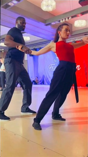 Awesome end to a great dance 💕☺️ #improv #westcoastswing