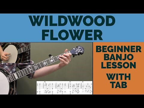 Wildwood Flower | Beginner Bluegrass Banjo Lesson With Tab