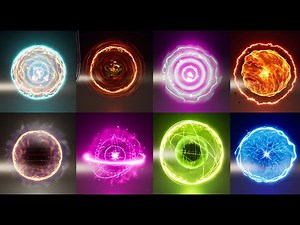 Energy Ball VFX pack - Unreal Engine Marketplace Asset