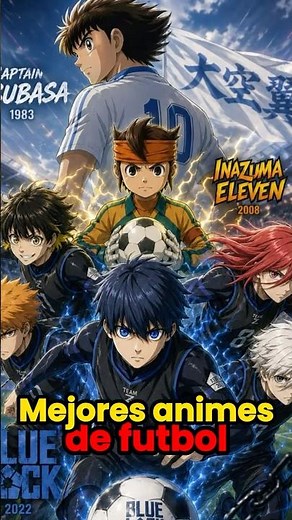 The Best Soccer Anime | Anime | Soccer | Blue Lock | Captain Tsubasa | #soccer