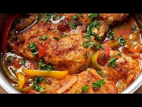 Traditional Basquaise Chicken 🍗 THE SECRETS of the Recipe