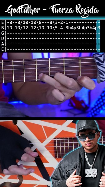 GodFather - Fuerza Regida - TABS Requinto - Tutorial de Guitarra
