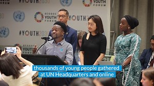 #TBT to this year's historic United Nations Economic and Social Council #Youth2030 Forum — the largest & most diverse gathering of young people at the United Nations ever 🎉 Let's review some of the exciting moments from the lively discussions, inspiring meetings of minds & enthusiastic calls for action from the event 📽️ Major Group for Children and Youth, United Nations Department of Economic and Social Affairs (DESA), International Coordination Meeting of Youth Organisations (ICMYO) | UN Yout