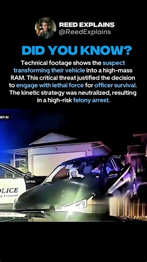 HE TRIED TO CRUSH THE COPS