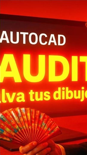(SP) 🚀 Limpia DWG en segundos 🔥 AUDIT salva tu dibujo