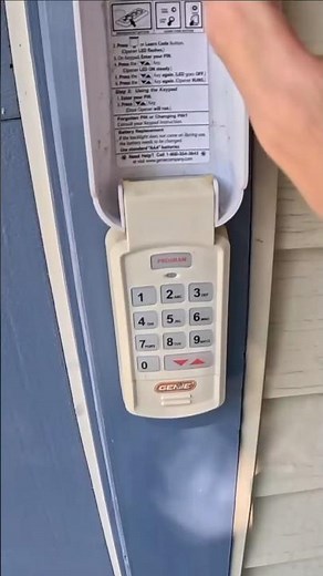 Fixing a garage door opener keypad #electronicrepair