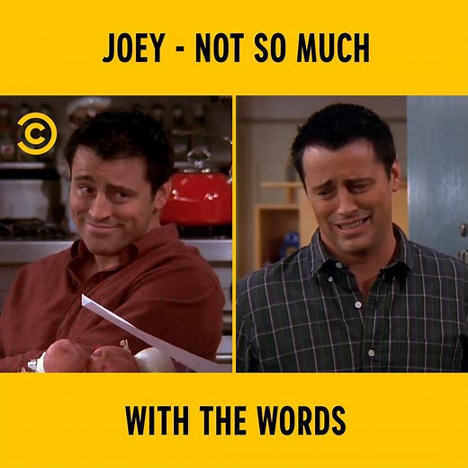 Never give Baby Kangaroo Tribbiani a thesaurus 😂🤦‍♂️ | Comedy Central UK